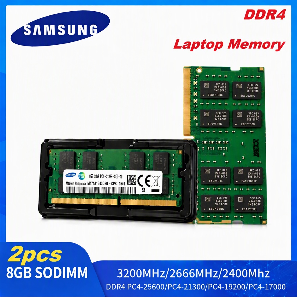 Ddr4 2400Mhz - Samsung Dizüstü Bilgisayar RAM DDR4 8GB