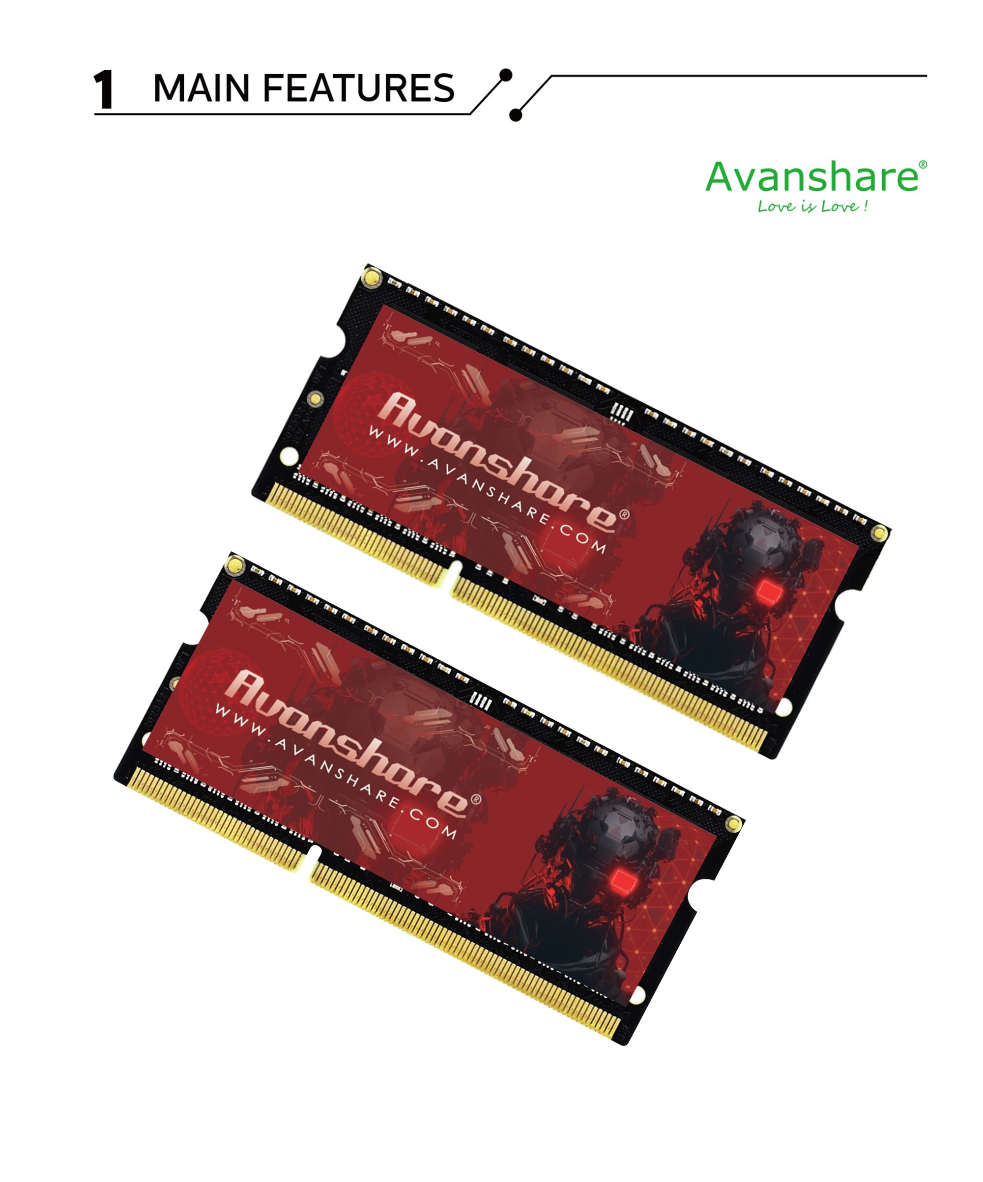 Ddr4 2400Mhz - Avanshare Ram Bellek DDR5 DDR4 DDR3
