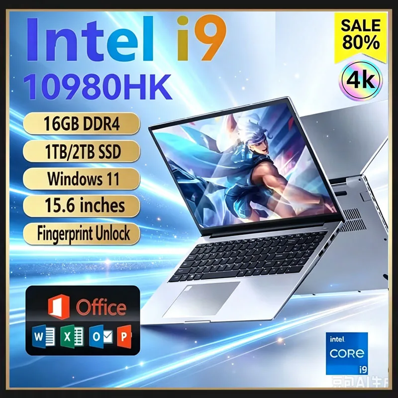 Ddr4 Ram - 15,6 inç Taşınabilir Dizüstü Bilgisayar, Intel