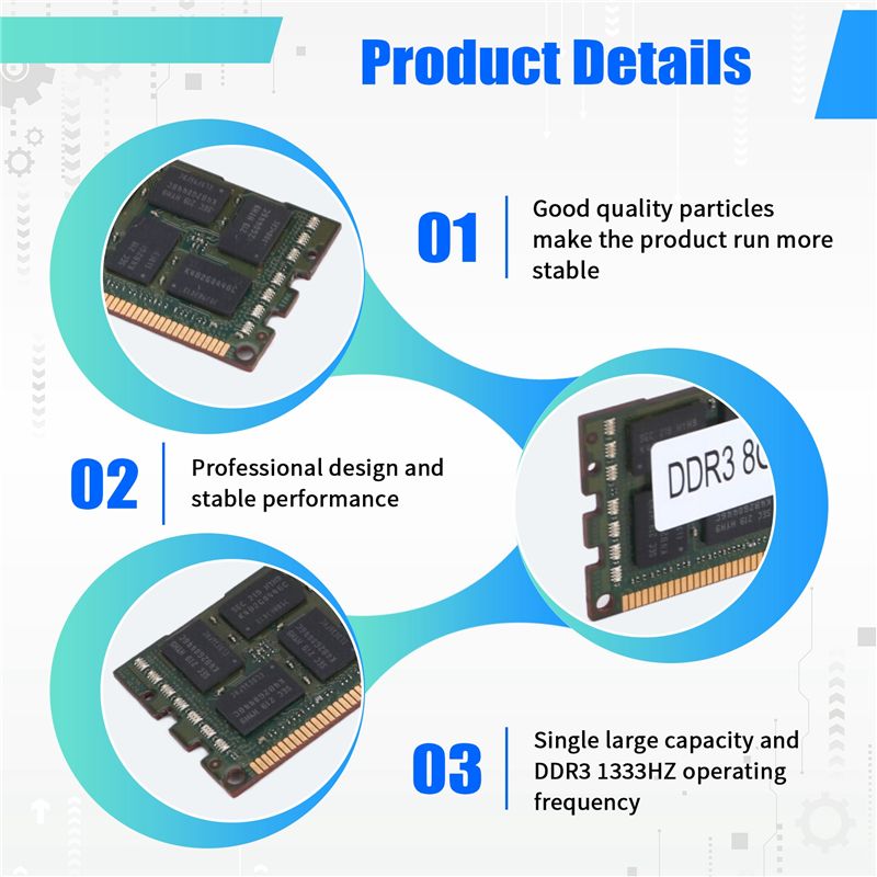 8GB DDR3 1333MHZ Ecc Ram Belle - Ecc Ram Server incelemesi ve fiyatı