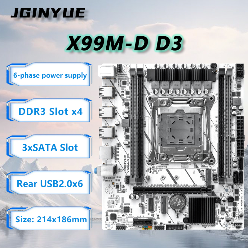 JGINYUE X99 Anakart LGA2011-3  - Ecc Ram Server incelemesi ve fiyatı
