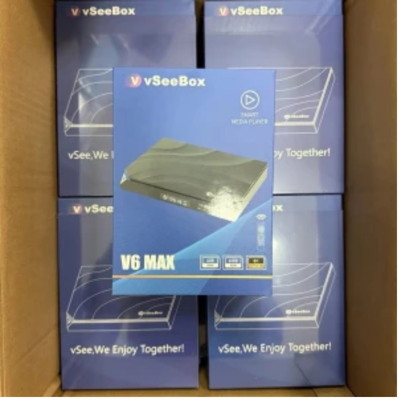 vSeeBox V6 Max |   64GB 8K HD  - Ddr3 8Gb incelemesi ve fiyatı